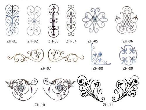 洛陽鐵藝-護欄花件